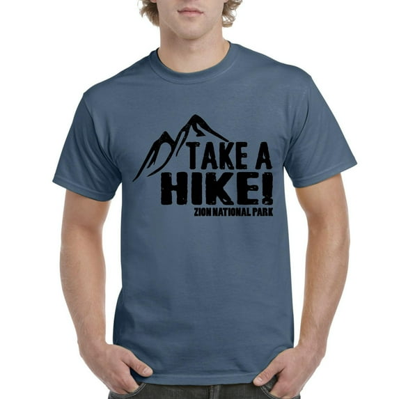 NIB - Men's T-Shirt Short Sleeve - Zion Park Take a Hike