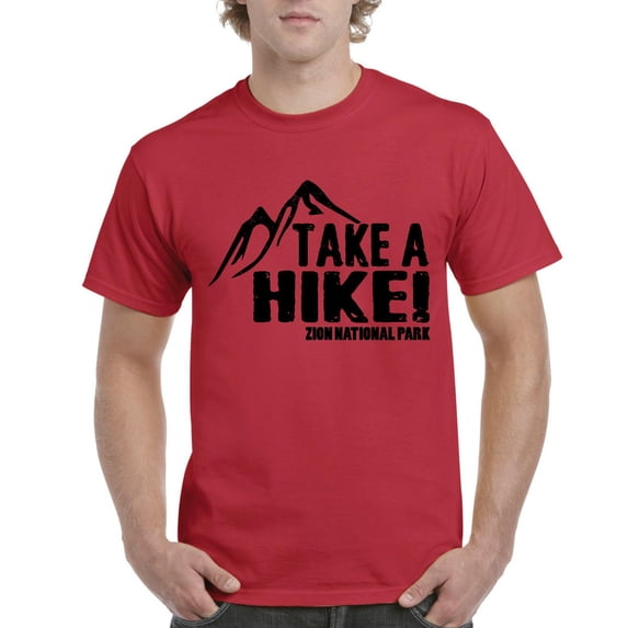 NIB - Men's T-Shirt Short Sleeve - Zion Park Take a Hike