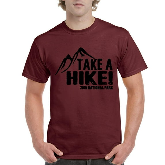 NIB - Men's T-Shirt Short Sleeve - Zion Park Take a Hike