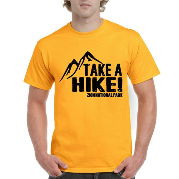 NIB - Men's T-Shirt Short Sleeve - Zion Park Take a Hike