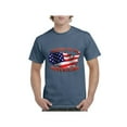thumbnail image 1 of NIB - Men's T-Shirt Short Sleeve, up to Men Size 5XL - American Proud To Be US Flag, 1 of 3