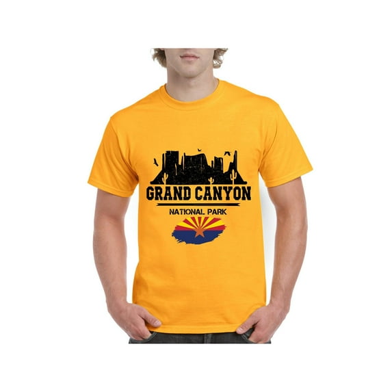 NIB - Men's T-Shirt Short Sleeve, up to Men Size 5XL - Arizona Grand Canyon National Park