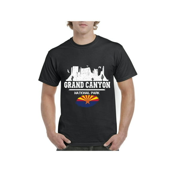 NIB - Men's T-Shirt Short Sleeve, up to Men Size 5XL - Arizona Grand Canyon National Park