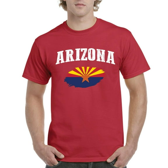 NIB - Men's T-Shirt Short Sleeve, up to Men Size 5XL - Arizona