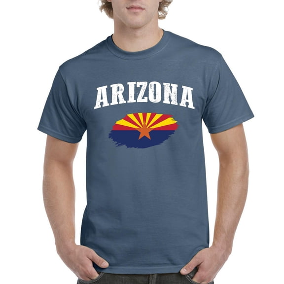 NIB - Men's T-Shirt Short Sleeve, up to Men Size 5XL - Arizona