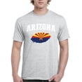 thumbnail image 1 of NIB - Men's T-Shirt Short Sleeve, up to Men Size 5XL - Arizona, 1 of 5