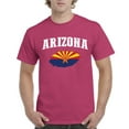 thumbnail image 1 of NIB - Men's T-Shirt Short Sleeve, up to Men Size 5XL - Arizona, 1 of 5