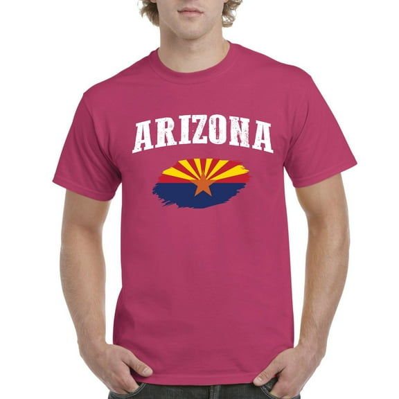NIB - Men's T-Shirt Short Sleeve, up to Men Size 5XL - Arizona