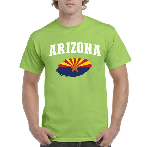 NIB - Men's T-Shirt Short Sleeve, up to Men Size 5XL - Arizona