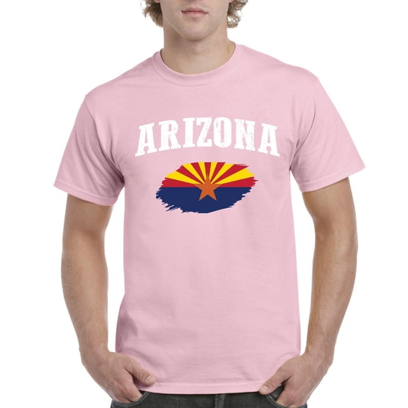 NIB - Men's T-Shirt Short Sleeve, up to Men Size 5XL - Arizona