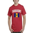 thumbnail image 1 of NIB - Men's T-Shirt Short Sleeve - Barbados Flag, 1 of 3