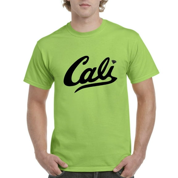 NIB - Men's T-Shirt Short Sleeve, up to Men Size 5XL - California Cali