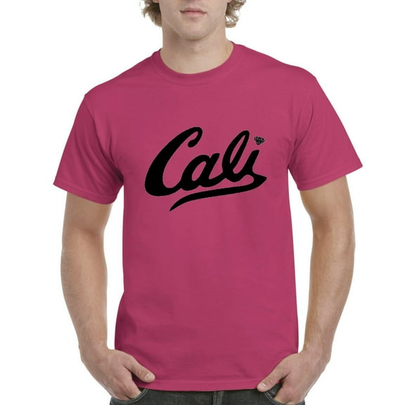 NIB - Men's T-Shirt Short Sleeve, up to Men Size 5XL - California Cali