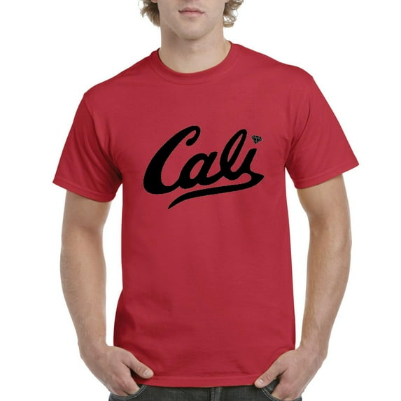 NIB - Men's T-Shirt Short Sleeve, up to Men Size 5XL - California Cali