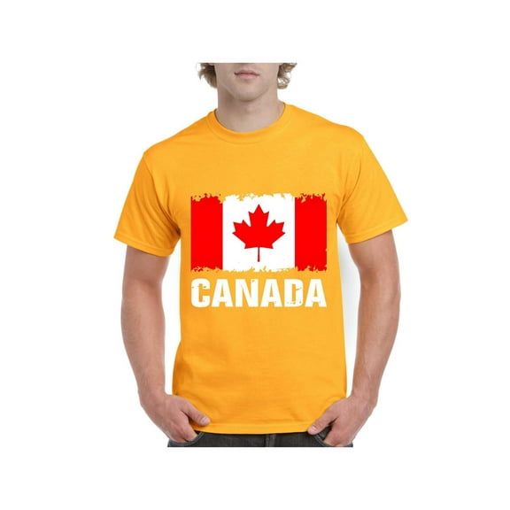 NIB - Men's T-Shirt Short Sleeve, up to Men Size 5XL - Canada Flag
