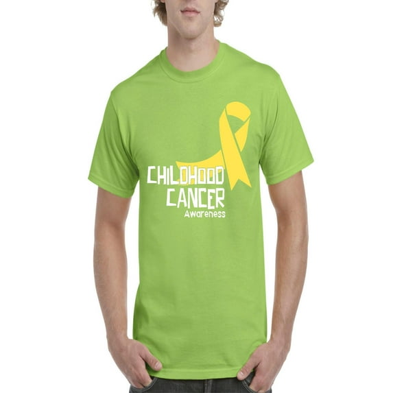 NIB - Men's T-Shirt Short Sleeve - Childhood Cancer