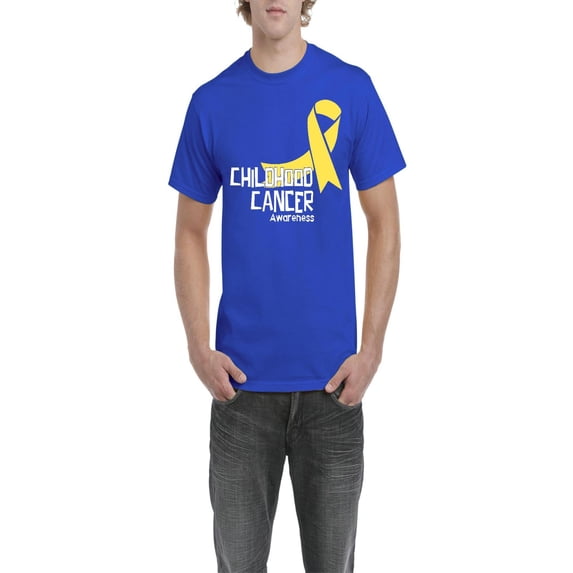 NIB - Men's T-Shirt Short Sleeve - Childhood Cancer