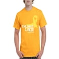 thumbnail image 1 of NIB - Men's T-Shirt Short Sleeve, up to Men Size 5XL - Childhood Cancer, 1 of 5