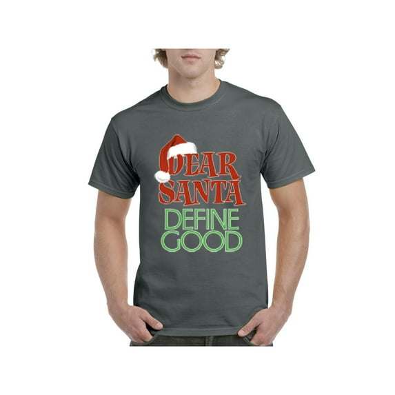 NIB - Men's T-Shirt Short Sleeve, up to Men Size 5XL - Christmas Define Good