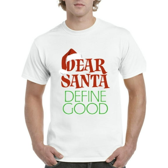 NIB - Men's T-Shirt Short Sleeve, up to Men Size 5XL - Christmas Define Good