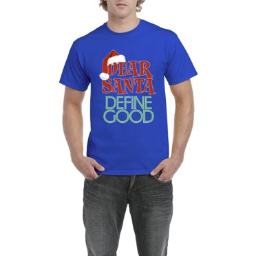 NIB - Men's T-Shirt Short Sleeve, up to Men Size 5XL - Christmas Define Good