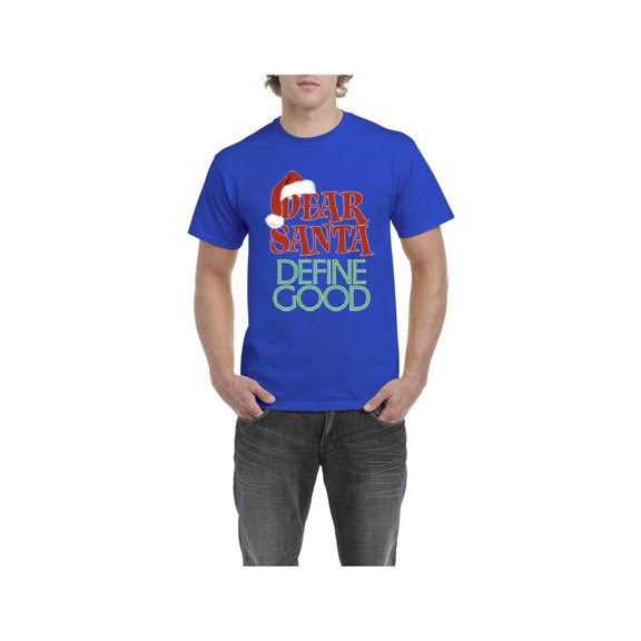 NIB - Men's T-Shirt Short Sleeve, up to Men Size 5XL - Christmas Define Good