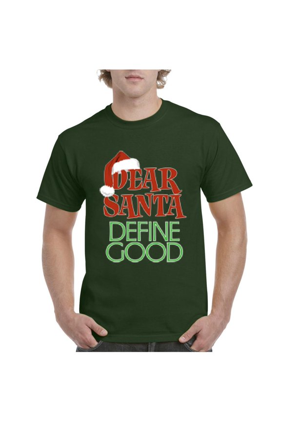 - Men's T-Shirt Short Sleeve - Christmas Define Good