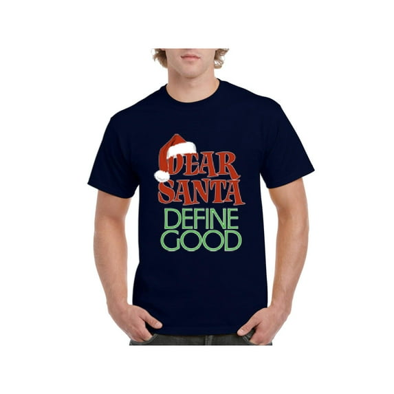 NIB - Men's T-Shirt Short Sleeve, up to Men Size 5XL - Christmas Define Good