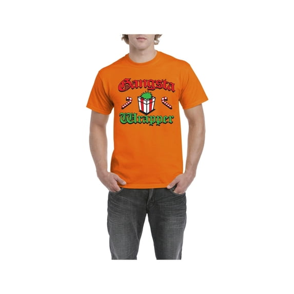 NIB - Men's T-Shirt Short Sleeve - Christmas Wrapper