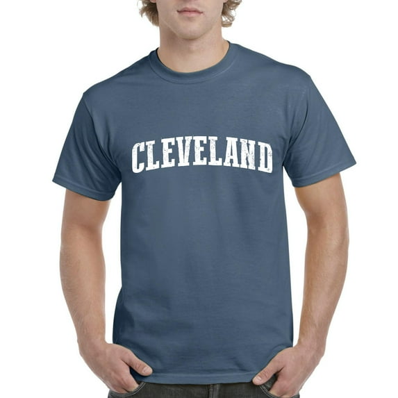 NIB - Men's T-Shirt Short Sleeve, up to Men Size 5XL - Cleveland