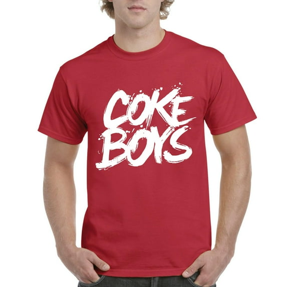 NIB - Men's T-Shirt Short Sleeve, up to Men Size 5XL - Coke Boys