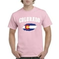 thumbnail image 1 of NIB - Men's T-Shirt Short Sleeve, up to Men Size 5XL - Colorado Flag, 1 of 5