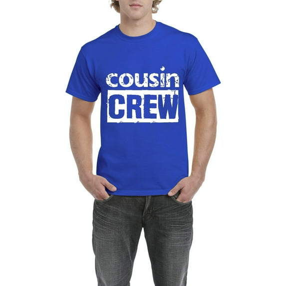 NIB - Men's T-Shirt Short Sleeve, up to Men Size 5XL - Cousin Crew
