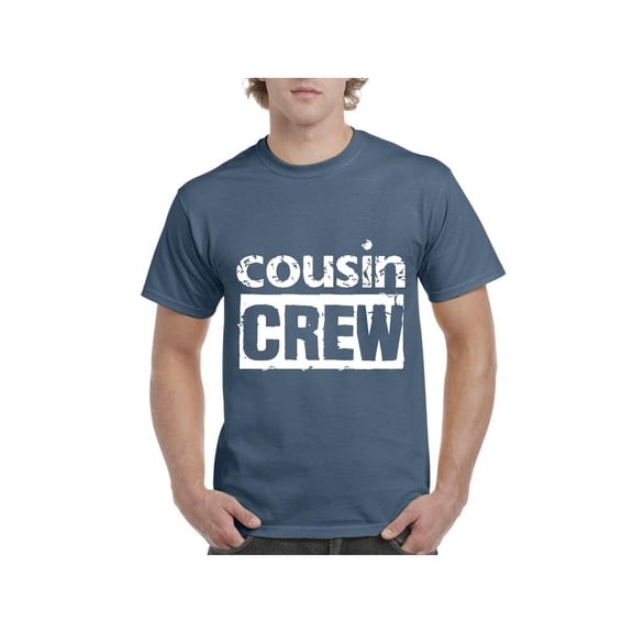 NIB - Men's T-Shirt Short Sleeve, up to Men Size 5XL - Cousin Crew