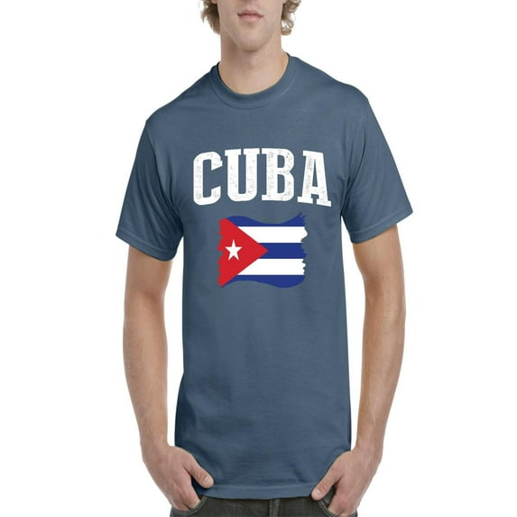 NIB - Men's T-Shirt Short Sleeve, up to Men Size 5XL - Cuba