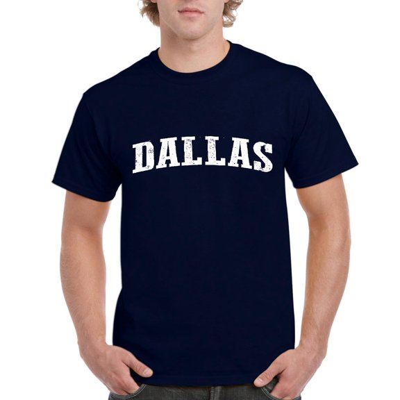 NIB - Men's T-Shirt Short Sleeve, up to Men Size 5XL - Dallas
