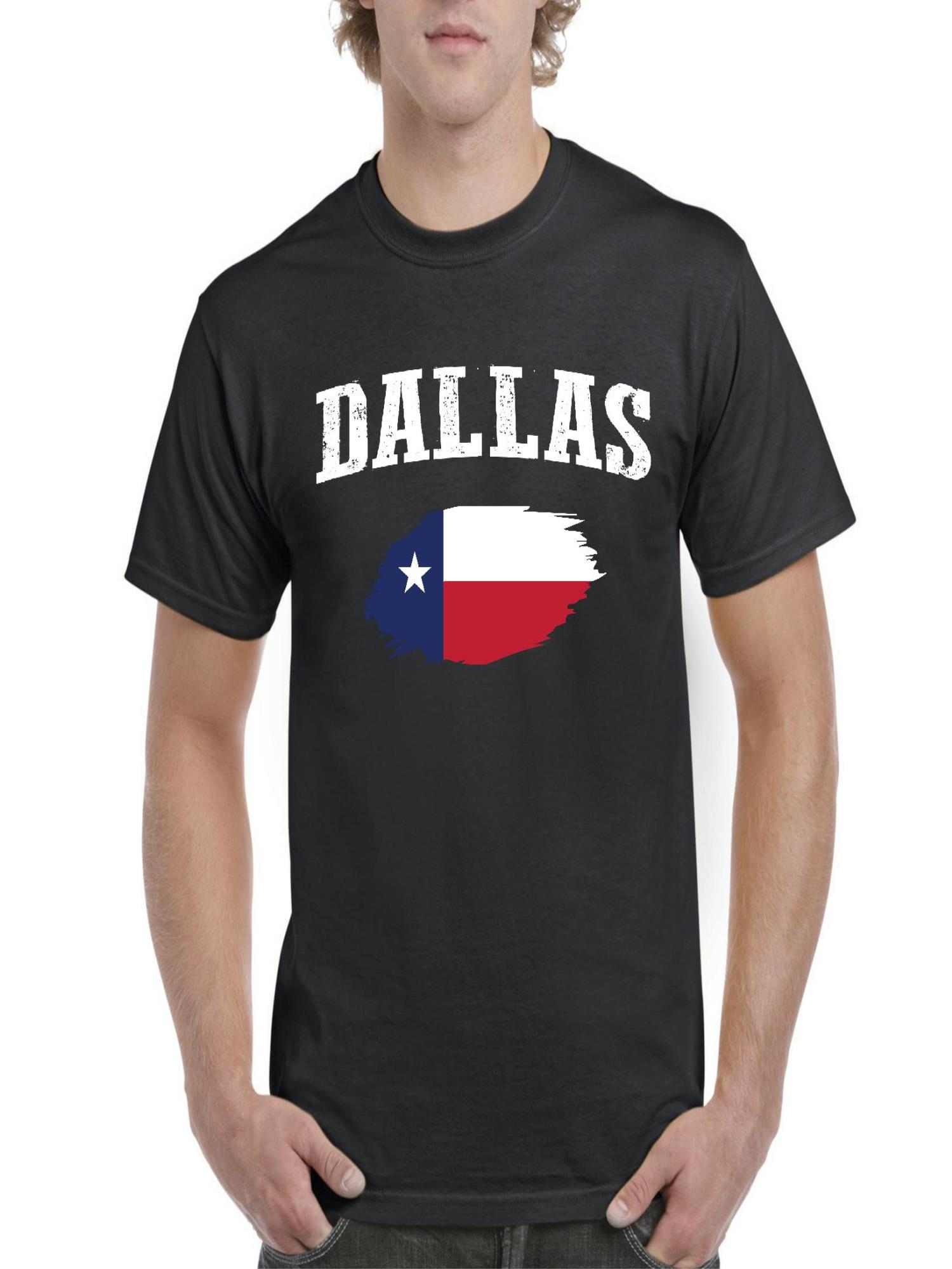 NIB - Men's T-Shirt Short Sleeve, up to Men Size 5XL - Dallas - image 1 of 5