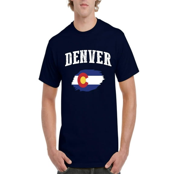 NIB - Men's T-Shirt Short Sleeve, up to Men Size 5XL - Denver