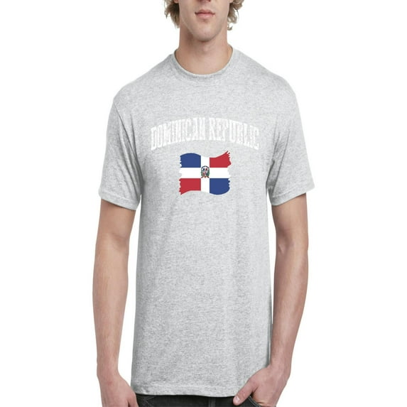 NIB - Men's T-Shirt Short Sleeve, up to Men Size 5XL - Dominican Republic