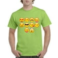 thumbnail image 1 of NIB - Men's T-Shirt Short Sleeve, up to Men Size 5XL - Emoji Entourage, 1 of 5