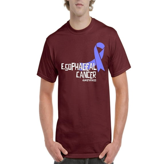 NIB - Men's T-Shirt Short Sleeve - Esophageal Cancer