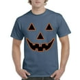 thumbnail image 1 of NIB - Men's T-Shirt Short Sleeve, up to Men Size 5XL - Halloween Costume Pumpkin Face, 1 of 5