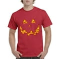 thumbnail image 1 of NIB - Men's T-Shirt Short Sleeve, up to Men Size 5XL - Halloween Costume Pumpkin Face, 1 of 5