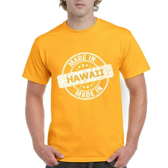 NIB - Men's T-Shirt Short Sleeve, up to Men Size 5XL - Hawaii Made