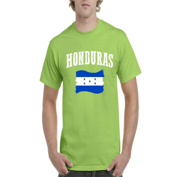 NIB - Men's T-Shirt Short Sleeve - Honduras Flag