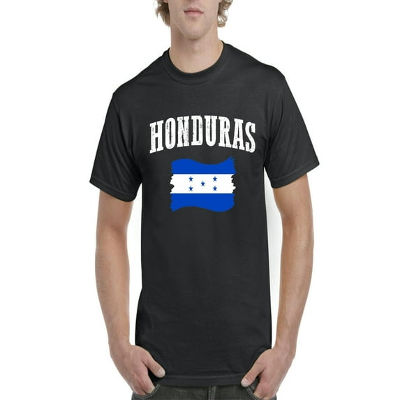 NIB - Men's T-Shirt Short Sleeve, up to Men Size 5XL - Honduras Flag
