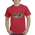 thumbnail image 1 of NIB - Men's T-Shirt Short Sleeve - Horses Herd, 1 of 3