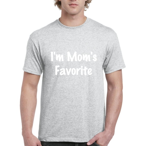 NIB - Men's T-Shirt Short Sleeve, up to Men Size 5XL - I'm Mom's Favorite