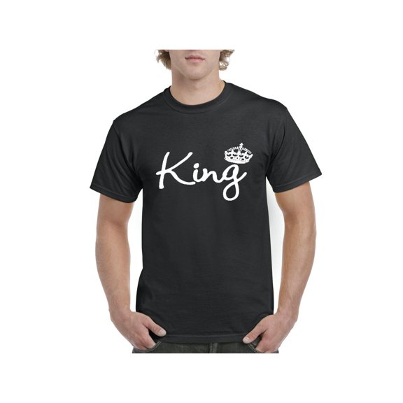 NIB - Men's T-Shirt Short Sleeve, up to Men Size 5XL - King Crown