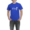 thumbnail image 1 of NIB - Men's T-Shirt Short Sleeve, up to Men Size 5XL - King Crown, 1 of 5